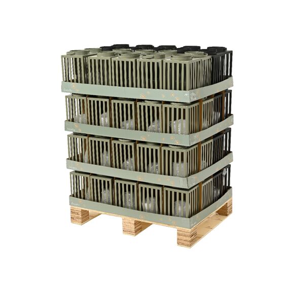 Lantaarn Ijzer L14.00-W14.00-H22.00Cm 2 Assortiment Prijs Per Stuk