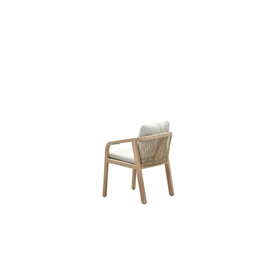 Santos Dining Fauteuil Acacia/Rope Sand/Sahara Sand