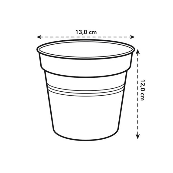 Elho Green Basics Kweekpot 13Cm Steengroen