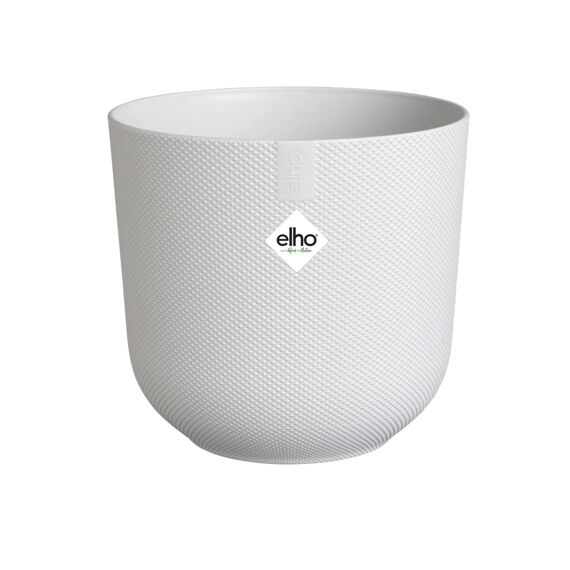 Elho Jazz Rond 14Cm Zijdewit