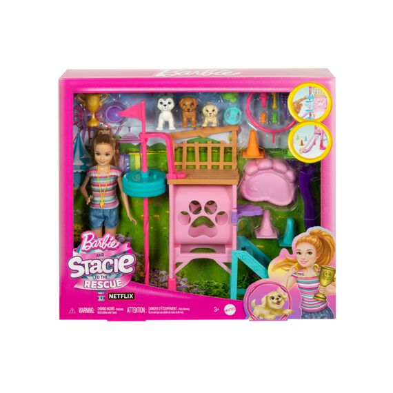 Barbie Stacie & Pups Playset