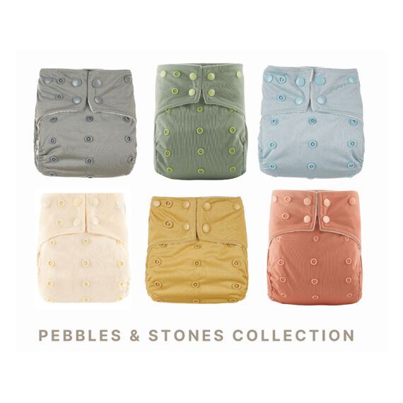 Smartass Diapers Wasbare Luier Startpakket Pebbles And Stones