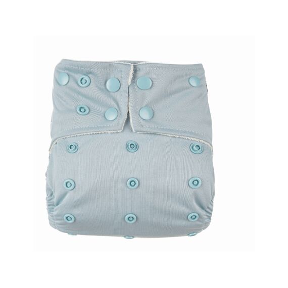 Smartass Diapers Wasbare Luier 1-Delig  Bamboe/Pebbles And Stones Grijsblauw