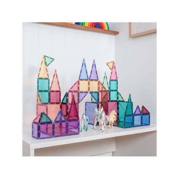 Connetix Magnetic Tiles Pastel Starter Pack 64 Stuks