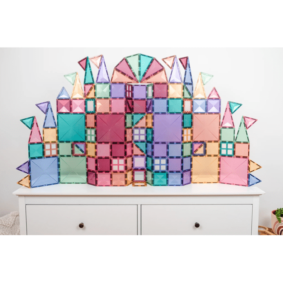 Connetix Magnetic Tiles Pastel Creative Pack 120 Stuks