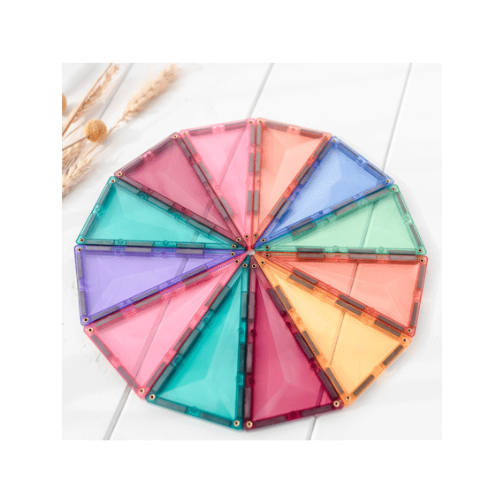 Connetix Magnetic Tiles Pastel Creative Pack 120 Stuks