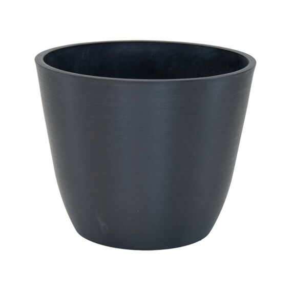 Bloempot Ecostone Egg Pot Dark Grey D41Xh33Cm