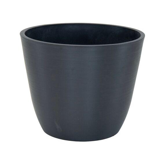 Bloempot Ecostone Egg Pot Dark Grey D31Xh25.5Cm