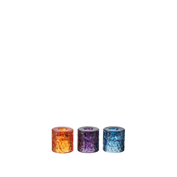 Theelichout Hamer Glas Mix Assortiment Prijs Per Stuk 5.8X5.8X6Cm