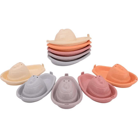 Happy World Bio Plastic Bad Bootjes In Doos, 5 Stuks