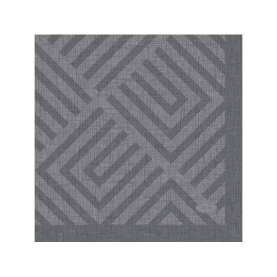 Duni Serviet 24X24Cm 20 Stuks Mosaic Granite Grey