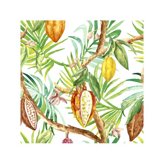 Duni Serviet 33X33Cm 20 Stuks Coco Tropic