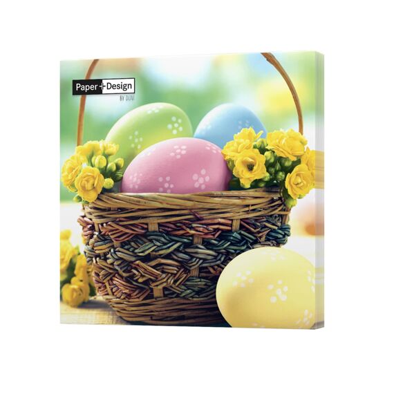 Duni Serviet 33X33Cm 20 Stuks Easter In Basket