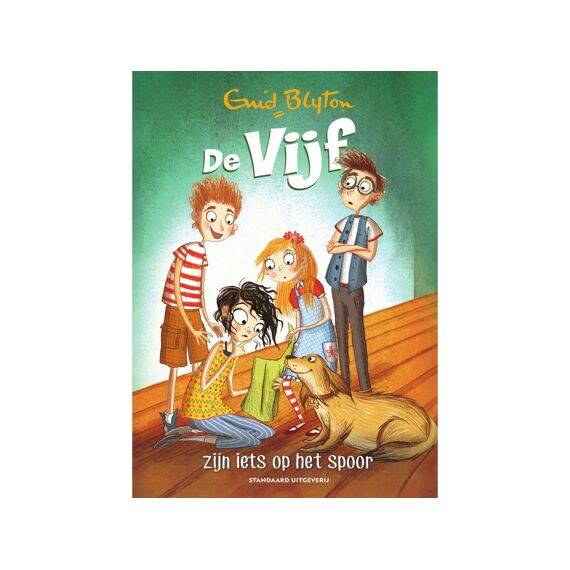 Enid Blyton - De Vijf Zijn Iets Op Het Spoor