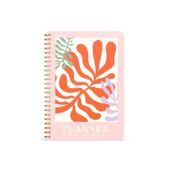 Planner Agenda A5 18M Papier Decoupe