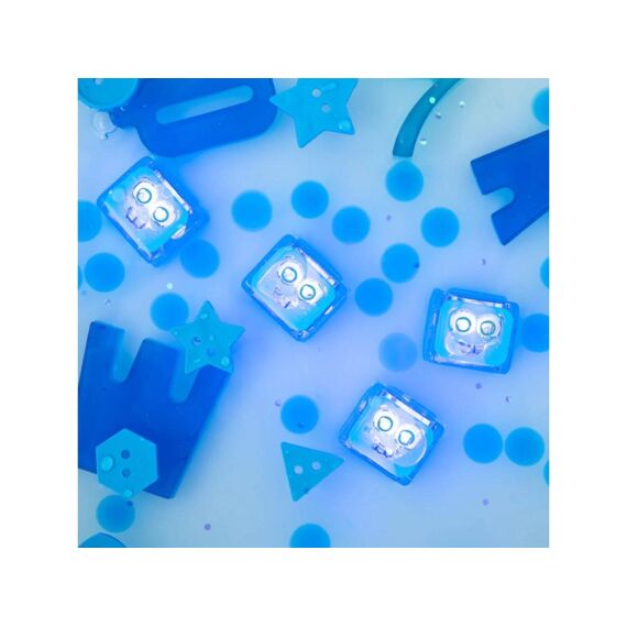 Glopals Light Up Cubes 4 Stuks Blair Blauw