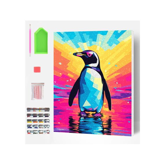 Diamond Art Creative Set Pinguin