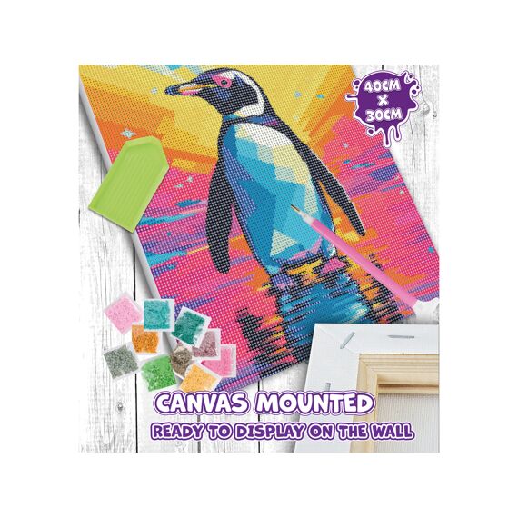 Diamond Art Creative Set Pinguin