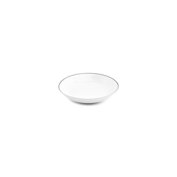 Bonbistro Diep Bord Coupe Basic Wit Black Rim 21X4Cm