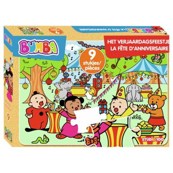 Bumba Puzzel 9 Stuks Feestje