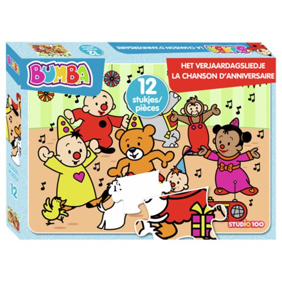 Bumba Puzzel 12 Stuks Liedje