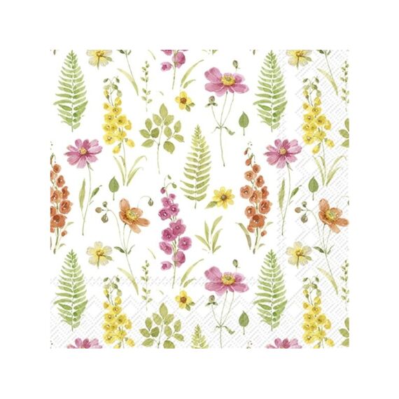 Ihr 10320 Hop Into Flowers Lunchservet Mix