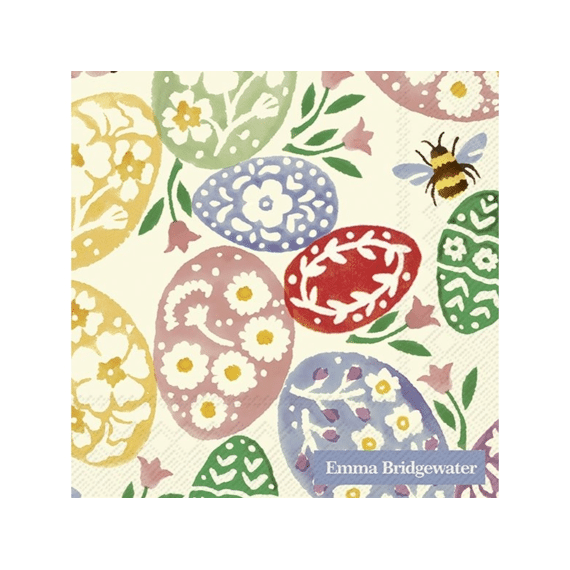 Ihr 10345 Easter Eggs Cocktailservet Cream
