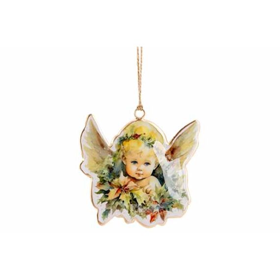 Cosy & Trendy Hanger Vintage Angel Bruin 10X10Cm Ijzer