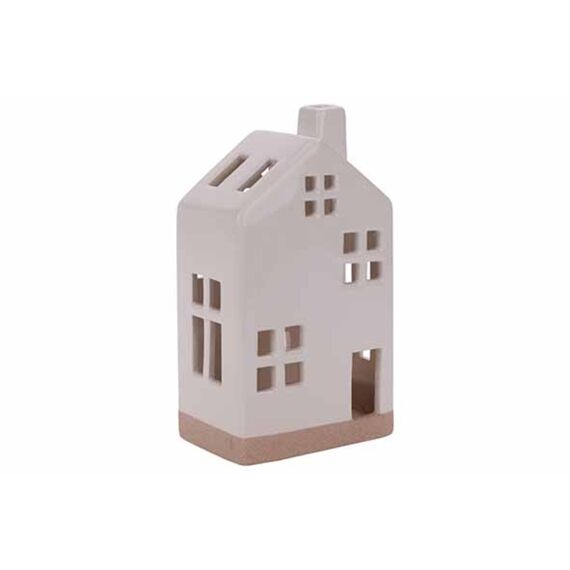 Cosy & Trendy Lamp House Led 10X7Xh18Cm Rechthoek Keramiek