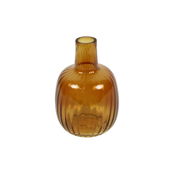 Fles Ro Carona M Amber L13B13H19.5Cm