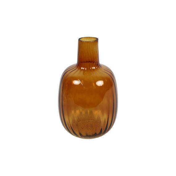 Fles Ro Carona L Amber L16B16H25.5Cm