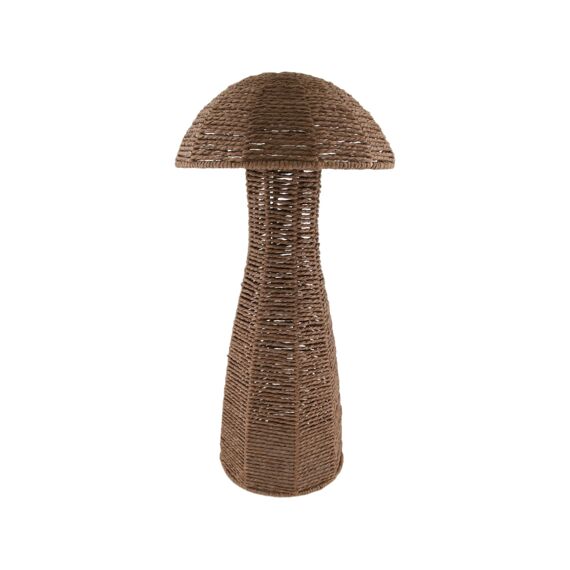 Mushroom Paper Rope Brown 28X28X58Cm