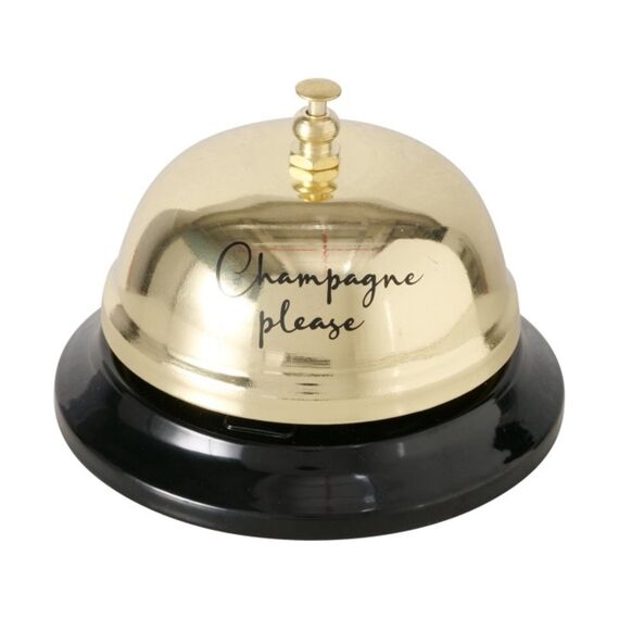 Bel Champagne Zwart/Goud H6Cm