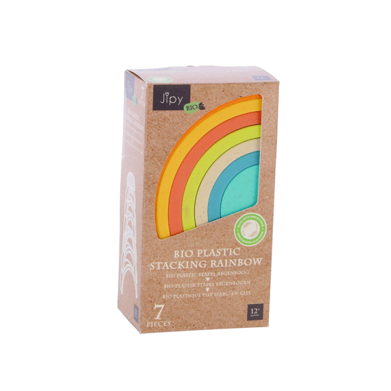 Stapelregenboog Bioplastic