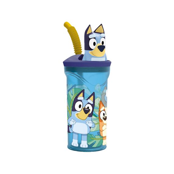 Bluey 3D Figuur Waterfles 360Ml