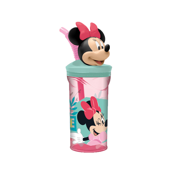 Minnie Mouse 3D Figuur Waterfles 360Ml