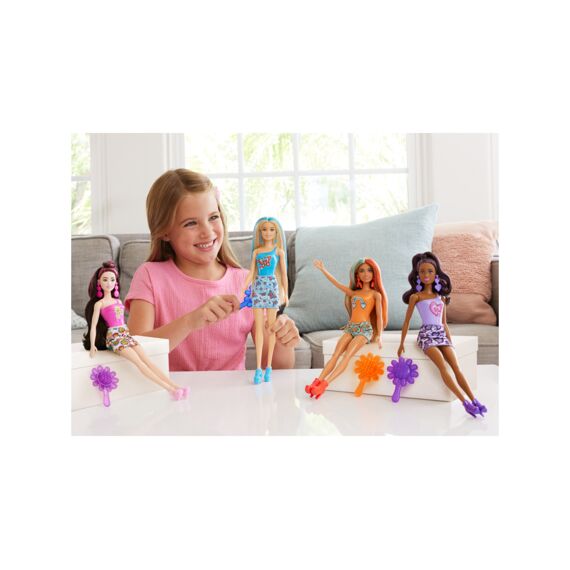 Barbie Color Reveal Groovy-Themed Series Pop En Accessoires