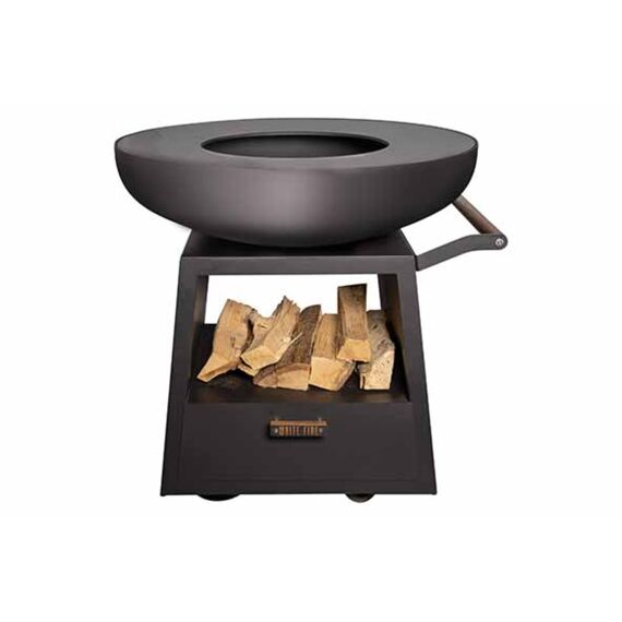 White Fire Nomad Barbecue Zwart D94.5Cm