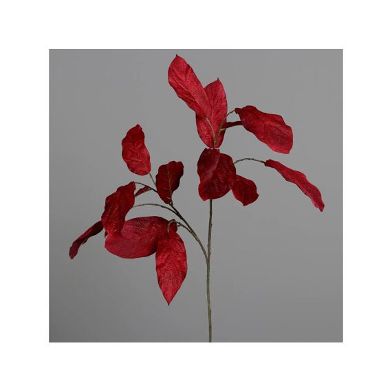 Blad Tak Fluweel 120Cm Burgundy