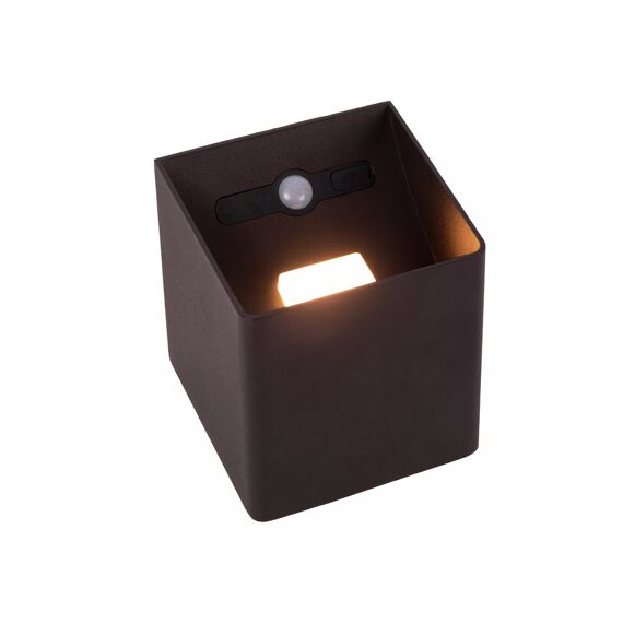 Lucide Vertigo Wandlamp Buiten Led Dimbaar Magnetisch Montagesysteem 1X6W 2700K Ip54 Zwart