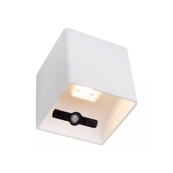 Lucide Vertigo Wandlamp Buiten Led Dimbaar Magnetisch Montagesysteem 1X6W 2700K Ip54 Wit