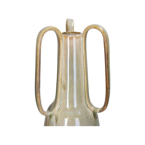 Vase Stoneware Beige 19X18X45.5Cm