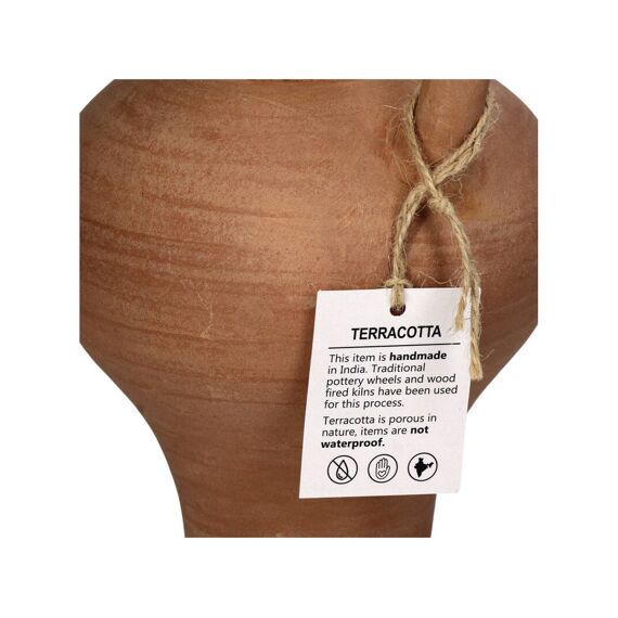 Vase Terracotta Terra 15.5X13.5X23Cm