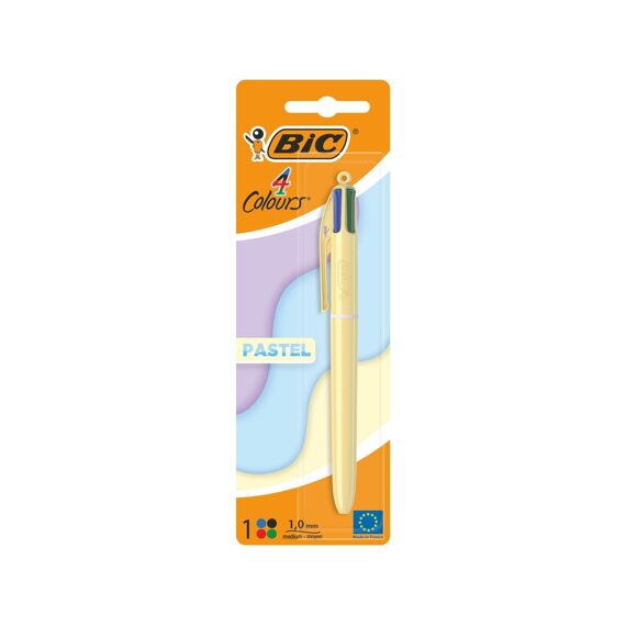 Bic 4-Kleuren Balpen Pastel 3 Assortiment Prijs Per Kleur