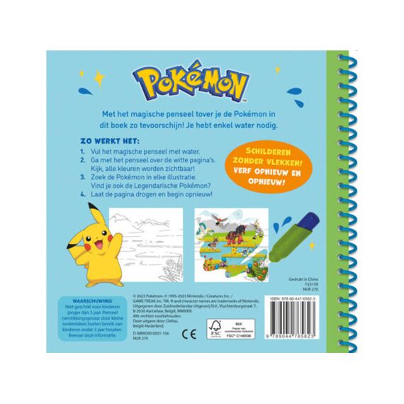 Pokemon Schilderen Met Water Deel 1 - Groen