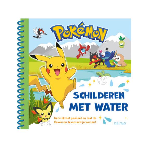 Pokemon Schilderen Met Water Deel 1 - Groen