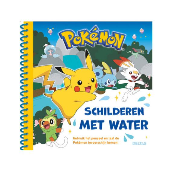 Pokemon Schilderen Met Water Deel 2 - Geel