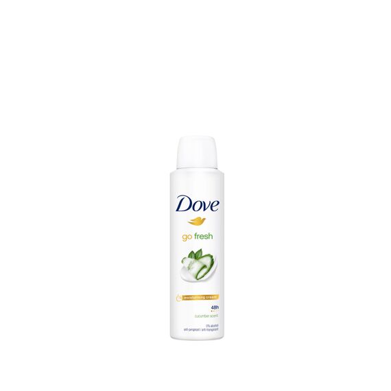 Dove Deodorant Spray Komkommer En Groene Thee 150Ml