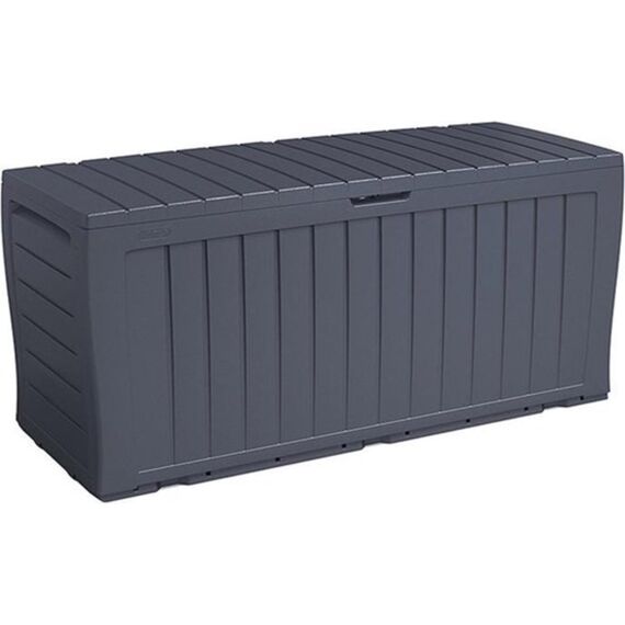 Keter Marvel Plus Opbergbox 270L 117X45X57.5Cm Donkergrijs