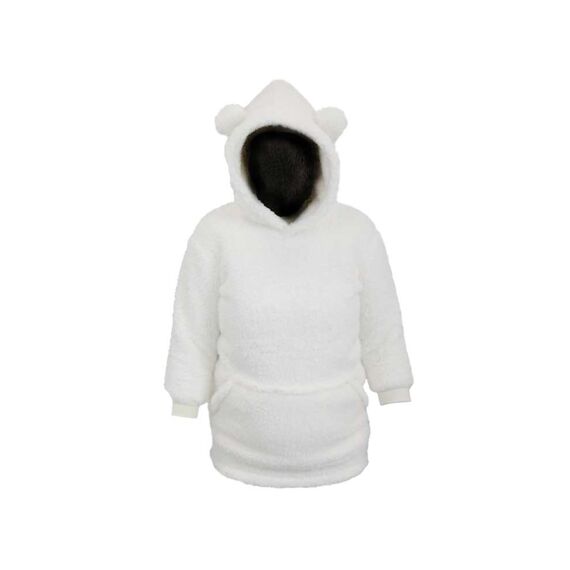 Hoodie Pippa Kids 50X70Cm Dove White